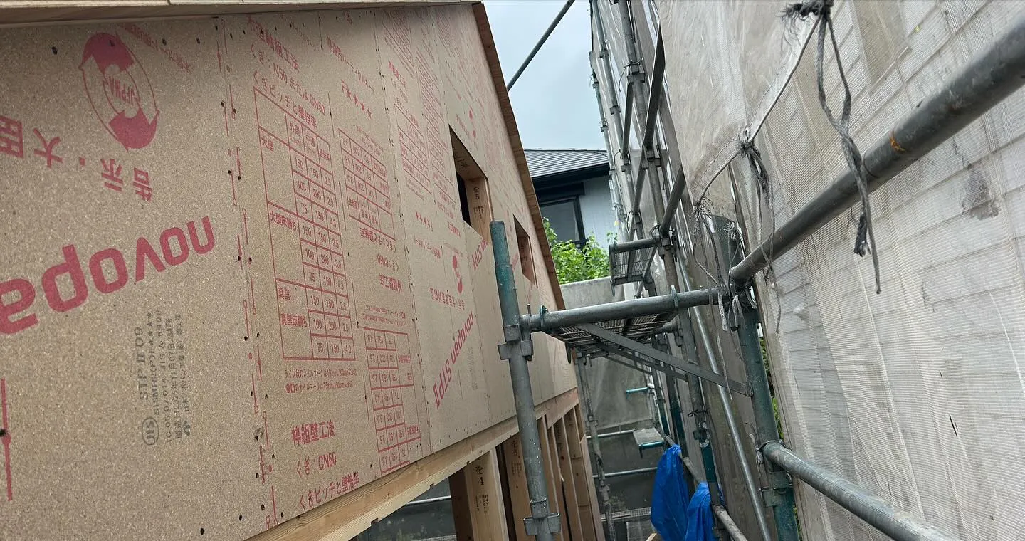 ボタニカルハウス 上棟から1週間
